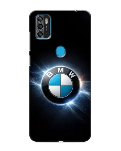 Чохол для ZTE Blade A7s 2020 з картинкою «BMW — неонове сяйво»