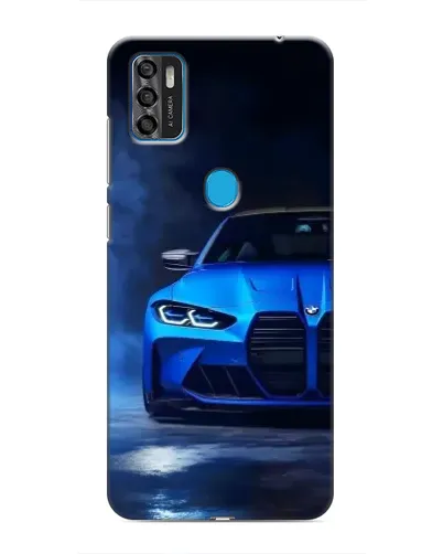 Чохол для ZTE Blade A7s 2020 з картинкою «Блакитна BMW M4»