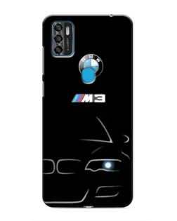 Чохол для ZTE Blade A7s 2020 з картинкою «Мінімалістичний принт BMW M3»