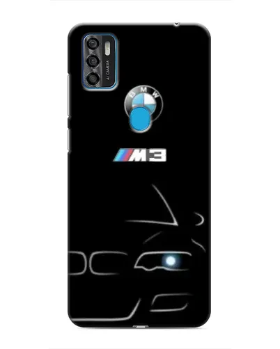 Чохол для ZTE Blade A7s 2020 з картинкою «Мінімалістичний принт BMW M3»
