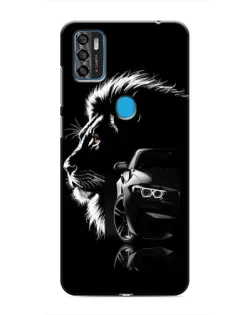 Чохол для ZTE Blade A7s 2020 з картинкою «BMW та лев»