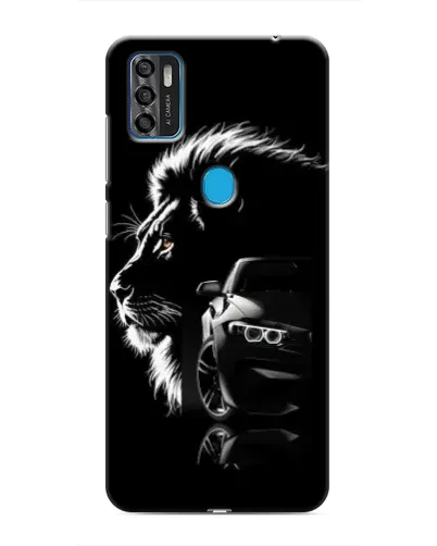 Чохол для ZTE Blade A7s 2020 з картинкою «BMW та лев»