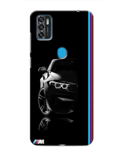 Чохол для ZTE Blade A7s 2020 з картинкою «Силует BMW в темряві»