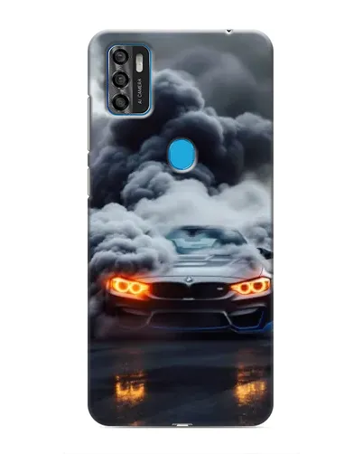 Чохол для ZTE Blade A7s 2020 з картинкою «BMW у диму»