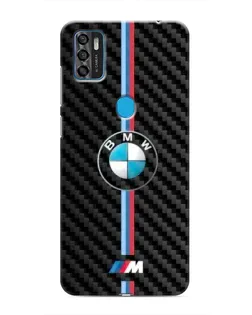 Чохол для ZTE Blade A7s 2020 з картинкою «Емблема BMW та карбон»