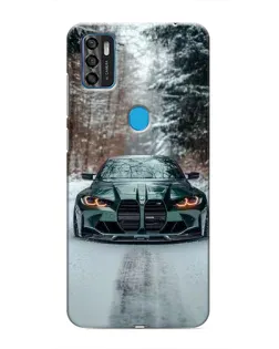 Чохол для ZTE Blade A7s 2020 з картинкою «BMW у зимовому лісі»