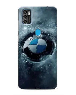 Чехол для ZTE Blade A7s 2020 с картинкой «Логотип BMW — лед» Чехол для ZTE Blade A7s 2020 с картинкой «Логотип BMW — лед»