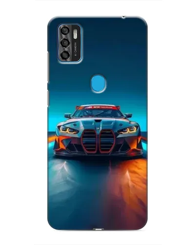 Чехол для ZTE Blade A7s 2020 с картинкой «BMW — огни неона» Чехол для ZTE Blade A7s 2020 с картинкой «BMW — огни неона»