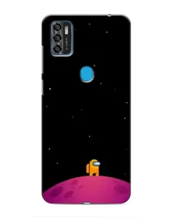 Чохол для ZTE Blade A7s 2020 з картинкою «Самотній герой на планеті» Чохол для ZTE Blade A7s 2020 з картинкою «Самотній герой на планеті»