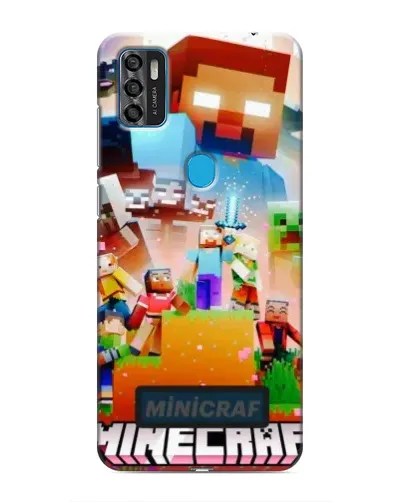 Чехол для ZTE Blade A7s 2020 с картинкой «Minecraft герои игры» Чехол для ZTE Blade A7s 2020 с картинкой «Minecraft герои игры»