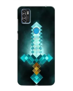 Чохол для ZTE Blade A7s 2020 з картинкою «Алмазний меч неон»