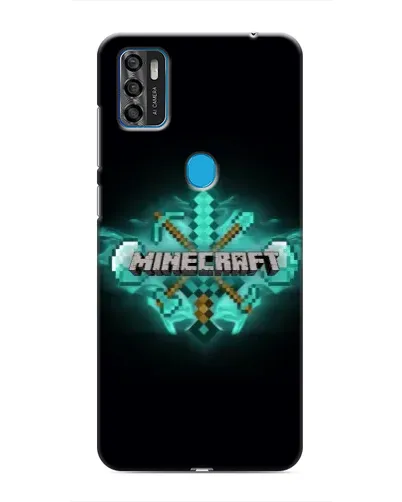 Чехол для ZTE Blade A7s 2020 с картинкой «Minecraft Diamond лого» Чехол для ZTE Blade A7s 2020 с картинкой «Minecraft Diamond лого»