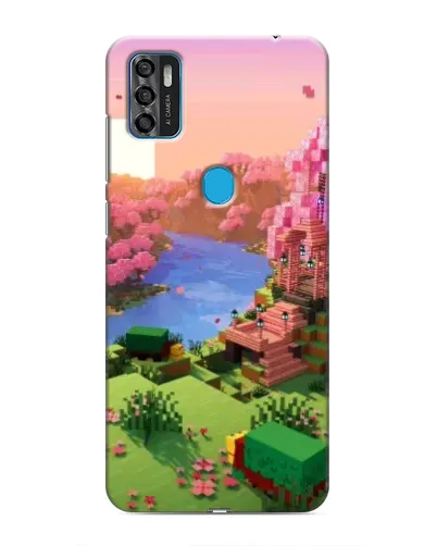 Чехол для ZTE Blade A7s 2020 с картинкой «Розовое дерево Minecraft» Чехол для ZTE Blade A7s 2020 с картинкой «Розовое дерево Minecraft»