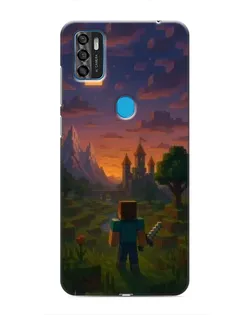 Чохол для ZTE Blade A7s 2020 з картинкою «Стів біля вежі»