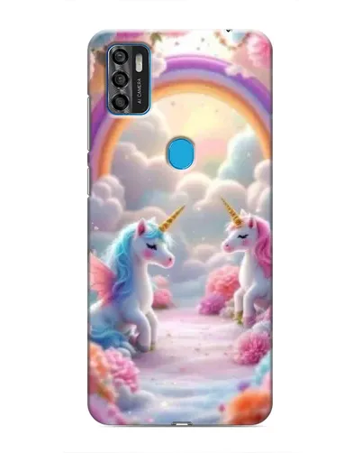 Чохол для ZTE Blade A7s 2020 з картинкою «Веселка і єдинороги» Чохол для ZTE Blade A7s 2020 з картинкою «Веселка і єдинороги»
