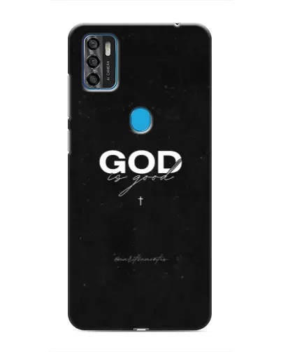 Чехол для ZTE Blade A7s 2020 с картинкой «GOD — Бог над всем»