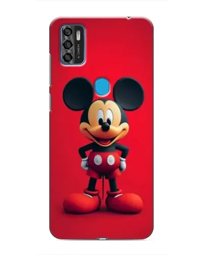 Чехол для ZTE Blade A7s 2020 с картинкой «Mickey в полный рост»