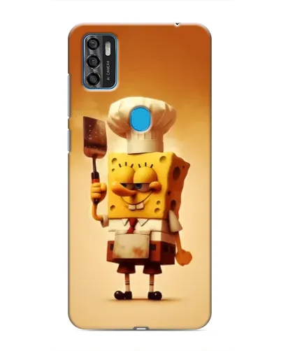 Чехол для ZTE Blade A7s 2020 с картинкой «Губка Боб повар» Чехол для ZTE Blade A7s 2020 с картинкой «Губка Боб повар»
