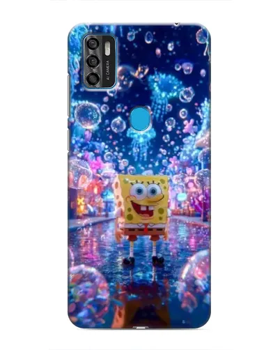 Чехол для ZTE Blade A7s 2020 с картинкой «Неоновый океан» Чехол для ZTE Blade A7s 2020 с картинкой «Неоновый океан»