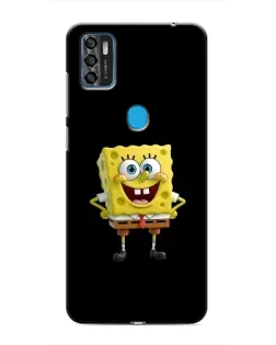 Чехол для ZTE Blade A7s 2020 с картинкой «Классический Губка Боб»
