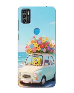 Чехол для ZTE Blade A7s 2020 с картинкой «Автомобильное путешествие»