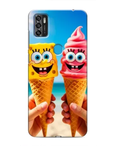 Чехол для ZTE Blade A7s 2020 с картинкой «Спанч Боб мороженое» Чехол для ZTE Blade A7s 2020 с картинкой «Спанч Боб мороженое»
