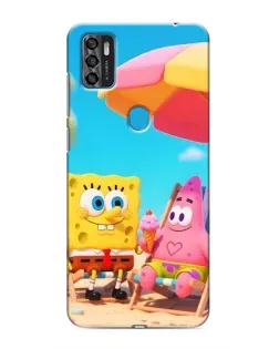 Чехол для ZTE Blade A7s 2020 с картинкой «Отдых на пляже»
