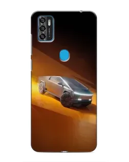 Чохол для ZTE Blade A7s 2020 з картинкою «Cybertruck у пустелі»