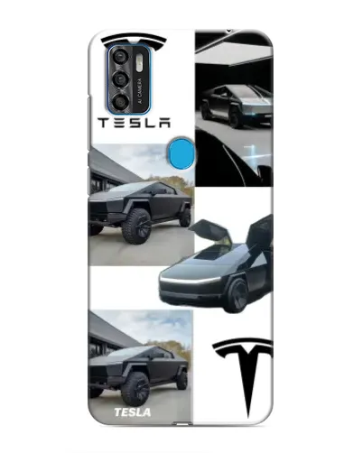 Чохол для ZTE Blade A7s 2020 з картинкою «Колаж Cybertruck Tesla» Чохол для ZTE Blade A7s 2020 з картинкою «Колаж Cybertruck Tesla»