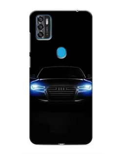 Чохол для ZTE Blade A7s 2020 з картинкою «Audi в неоні»