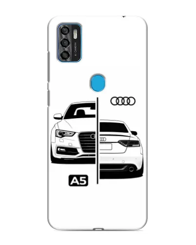 Чохол для ZTE Blade A7s 2020 з картинкою «Audi — контрастний дизайн» Чохол для ZTE Blade A7s 2020 з картинкою «Audi — контрастний дизайн»