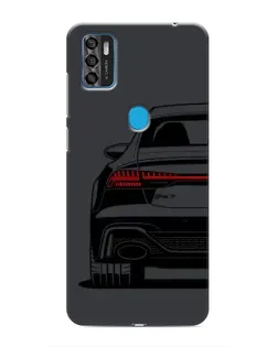 Чохол для ZTE Blade A7s 2020 з картинкою «Задня частина Audi — арт»