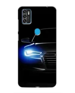 Чохол для ZTE Blade A7s 2020 з картинкою «Неоновий погляд Audi»