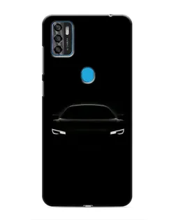 Чохол для ZTE Blade A7s 2020 з картинкою «Погляд Audi у темряві»