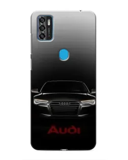 Чохол для ZTE Blade A7s 2020 з картинкою «Audi — градієнтний контур»