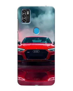 Чохол для ZTE Blade A7s 2020 з картинкою «Audi RS — червоний стиль»