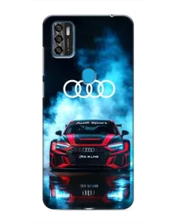 Чохол для ZTE Blade A7s 2020 з картинкою «Audi Sport — неон»