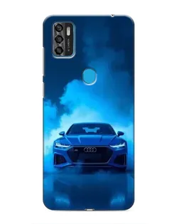 Чохол для ZTE Blade A7s 2020 з картинкою «Audi — блакитна енергія»