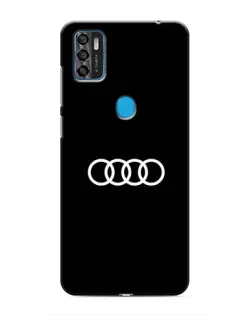 Чохол для ZTE Blade A7s 2020 з картинкою «Audi White Logo»