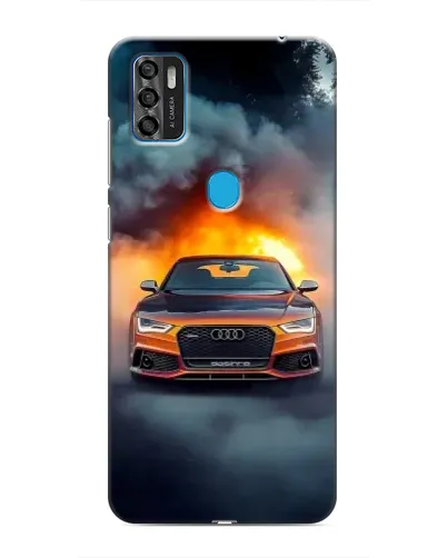 Чохол для ZTE Blade A7s 2020 з картинкою «Audi у вогняному диму» Чохол для ZTE Blade A7s 2020 з картинкою «Audi у вогняному диму»