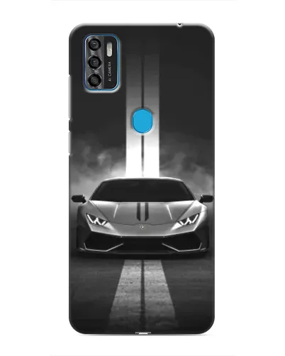 Чехол для ZTE Blade A7s 2020 с картинкой «Lamborghini симметрия дорог»