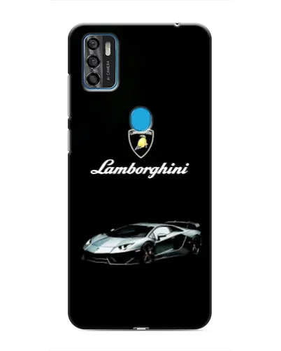 Чехол для ZTE Blade A7s 2020 с картинкой «Логотип Lamborghini классика»