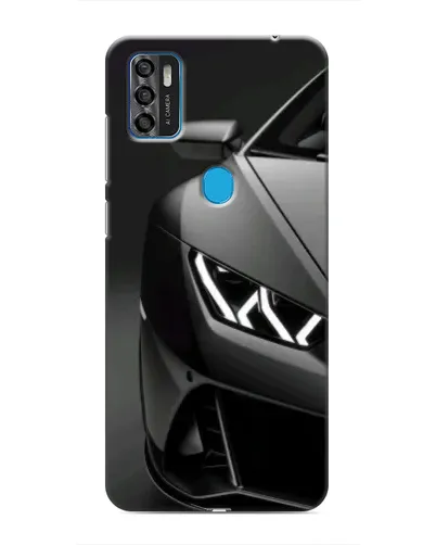 Чехол для ZTE Blade A7s 2020 с картинкой «Lamborghini фары детализация»