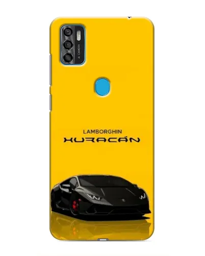 Чехол для ZTE Blade A7s 2020 с картинкой «Lamborghini Huracan черный»