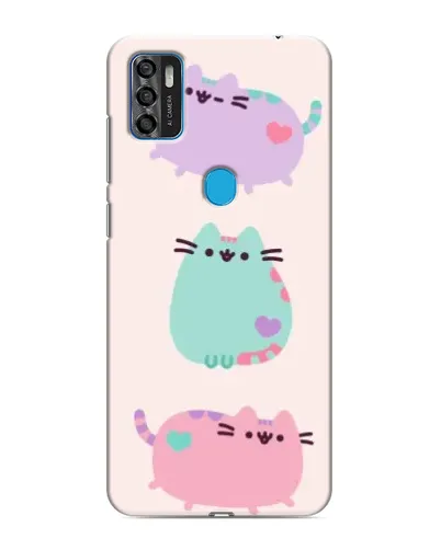 Чехол для ZTE Blade A7s 2020 с картинкой «Pusheen трио» Чехол для ZTE Blade A7s 2020 с картинкой «Pusheen трио»