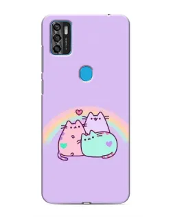 Чехол для ZTE Blade A7s 2020 с картинкой «Радужные Пушины» Чехол для ZTE Blade A7s 2020 с картинкой «Радужные Пушины»