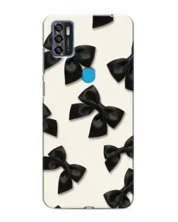 Чохол для ZTE Blade A7s 2020 з картинкою «Чорні бантики»