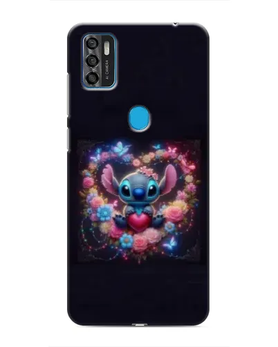 Чохол для ZTE Blade A7s 2020 з картинкою «Stitch у квітах» Чохол для ZTE Blade A7s 2020 з картинкою «Stitch у квітах»