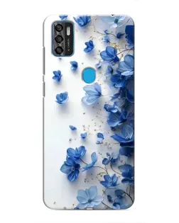 Чехол для ZTE Blade A7s 2020 с картинкой «Голубой цветочный каскад» Чехол для ZTE Blade A7s 2020 с картинкой «Голубой цветочный каскад»