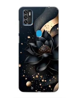Чехол для ZTE Blade A7s 2020 с картинкой «Черный лотос» Чехол для ZTE Blade A7s 2020 с картинкой «Черный лотос»